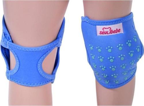 Boze Destekli Bebek Emekleme Dizliği Art-129 Mavi