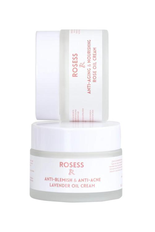 Gül Kremi 50Ml & Lavanta Kremi 50Ml Avantajlı Set