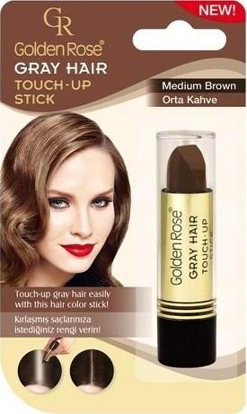 Grey Hair Beyaz Saç Kapatıcı Stick 03- Orta Kahve