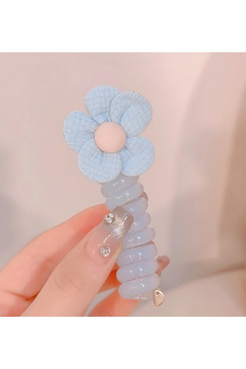 Lily Kız Çocuk Yaylı Spiral Toka 1 Adet