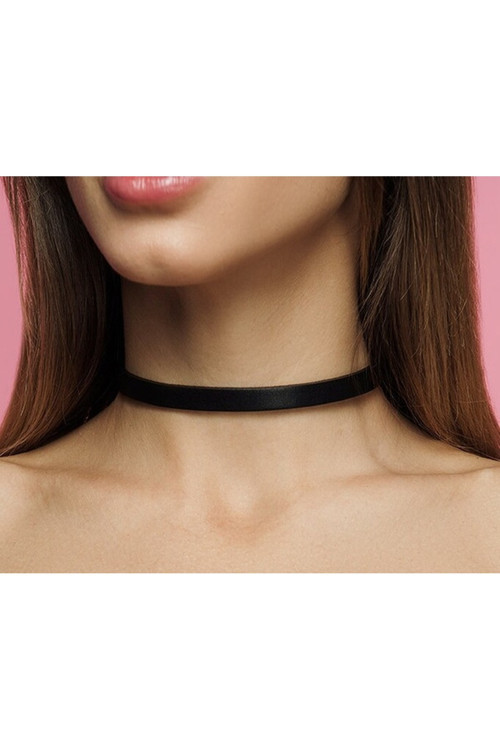 Vintage Deri Choker Kolye