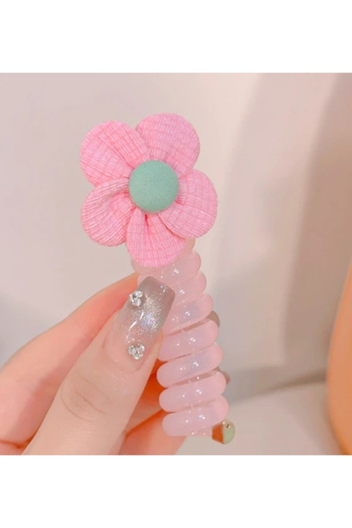 Lily Kız Çocuk Yaylı Spiral Toka 1 Adet