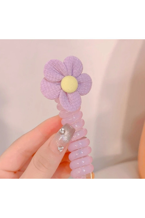 Lily Kız Çocuk Yaylı Spiral Toka 1 Adet