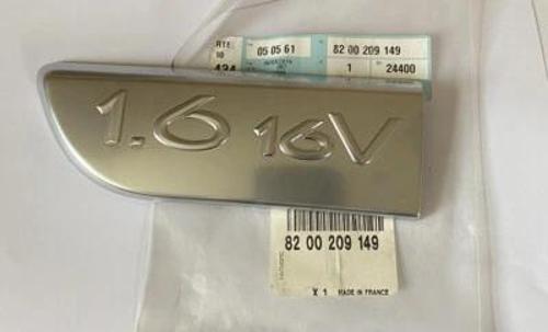 Renault Megane 1.6 V Krom Yazı Sol 2003- Oem No (8200209149)