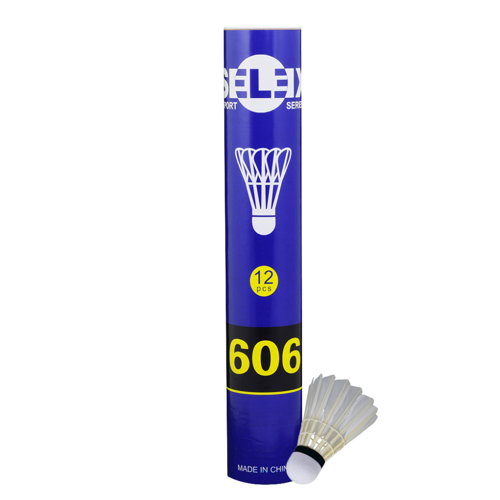 606 Kaz Tüyü 12'li Badminton Topu