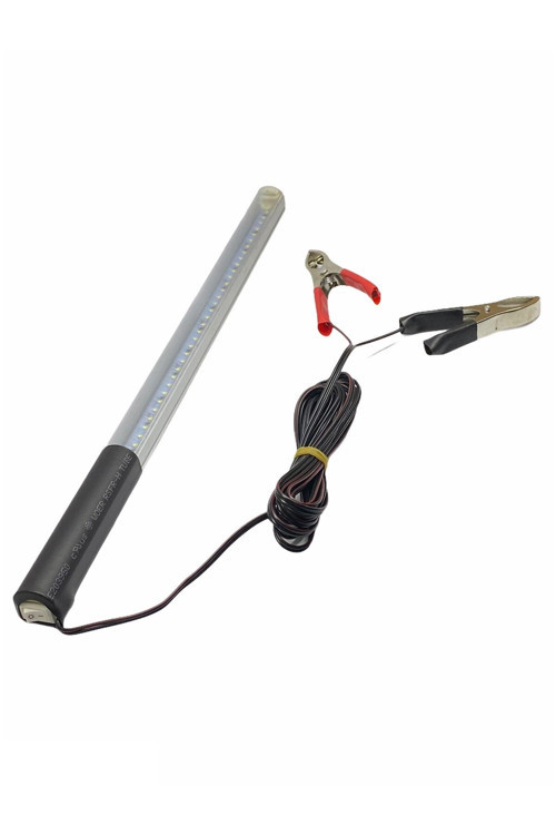 24V Seyyar Lamba 36 Ledli Beyaz Mıknatıslı Anahtarlı (Maşalı) (3 Mt) (35 Cm)