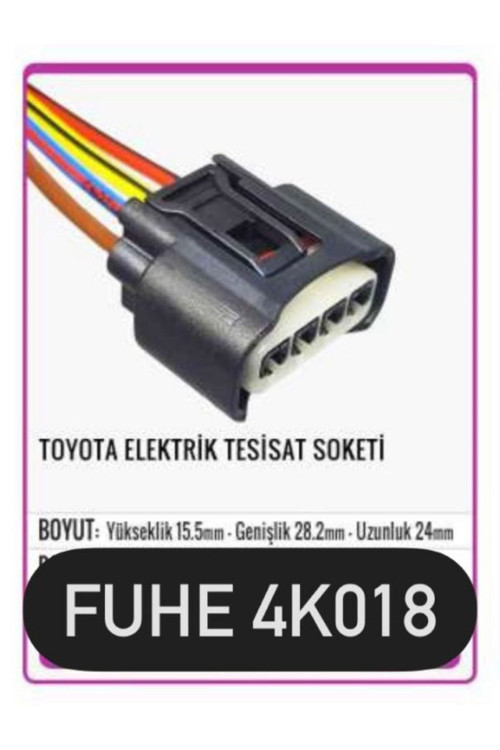 Fhe 4K018 Toyota Elektrik Tesisat Soketi