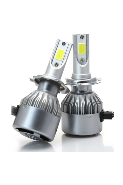 H3 Led Xenon Far Ampülü C6 Kasa Şimşek Etkili Beyaz Işık
