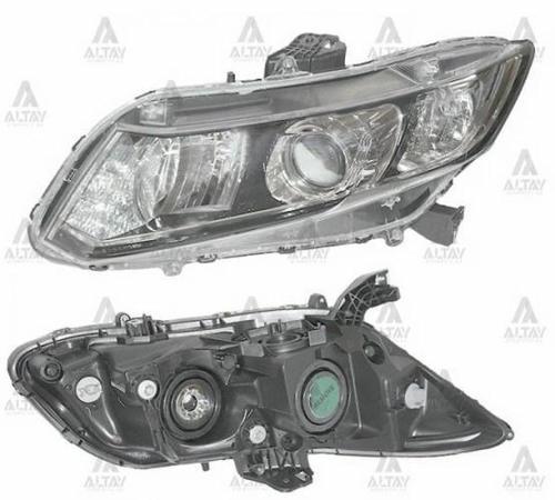 Far Civic 2012-2016 Sedan Elektrikli Siyah Sol (1 Adet) (Oem No: 33150-Tr0-G01)