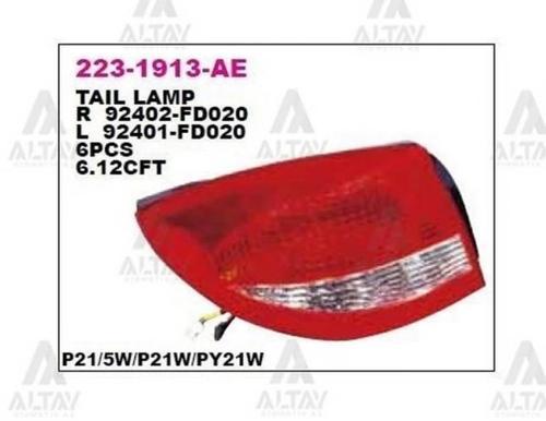 Stop Lambası Rio 2004-2005 Sedan Duylu Sol (1 Adet) (Oem No: 92401-Fd020)