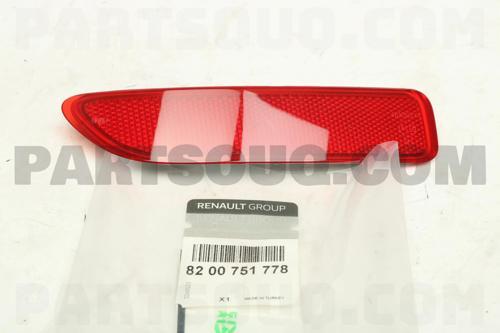 Dacia Logan Mcv 2008 Arka Tampon Reflektörü Sağ Oem No (8200751778)