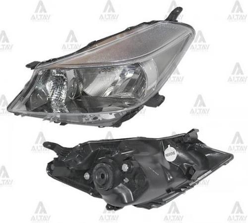 Far Yaris 2011-2013 Elektrikli Siyah Sol (1 Adet) (Oem No: 81170-52D70)