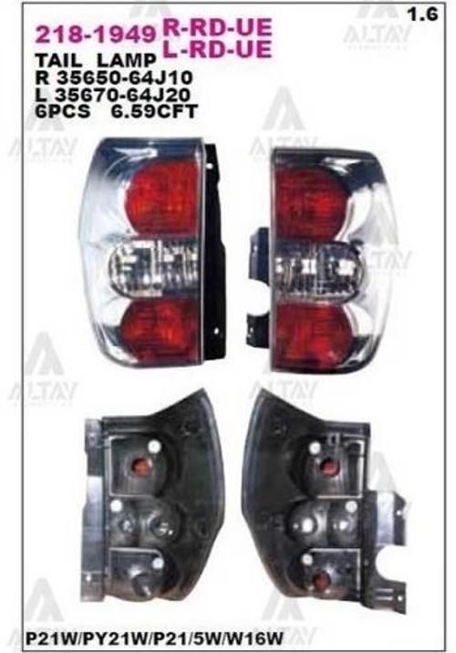 Stop Lambası Grand Vitara 2005-2012 3K 1.6 Sol (Oem No:218-1949L-Ld-Ue) (Adet)