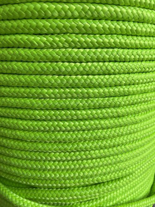 Yeşil İskota Halat İp 10 Mm 10 Metre Yelken Mandar Halatı