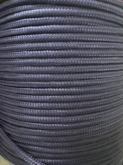 Siyah Renkli İskota Halat İp 10 Mm 10 Metre Yelken Mandar Halatı