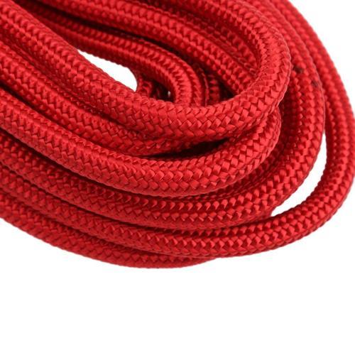 Kırmızı Renkli İskota Halat İp 10 Mm 10 Metre Yelken Mandar Halatı