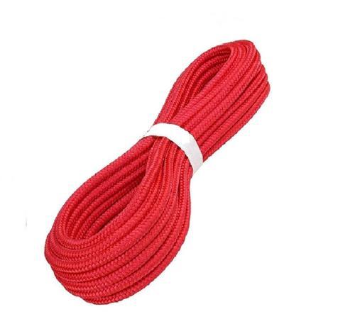 Kırmızı Renkli İskota Halat İp 12 Mm 10 Metre Yelken Mandar Halatı