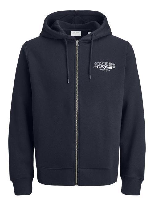 Jack & Jones JJMAKOTO Sweat Zip Hood Erkek Kapüşonlu Sweatshirt - Rahat ve Şık 