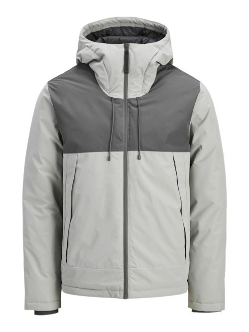 Jack & Jones JCOUNION Light Padded Blocking Jacket SN – Renk Bloklu Hafif Şişme Erkek Mont, Suya Dayanıklı, Rahat Kesim