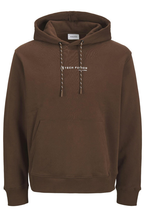 Jack & Jones JJSKI Kapüşonlu Sweatshirt – Erkek Logo Hoodie AW25