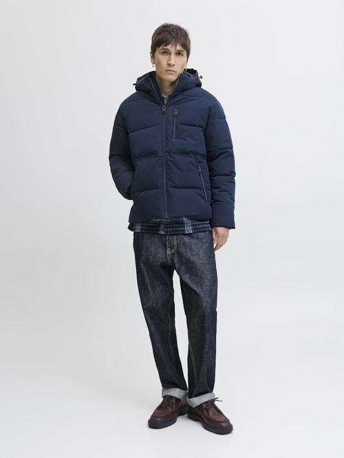 Jack & Jones JJEOWEN Puffer Erkek Şişme Mont – Su Geçirmez, Soğuk Hava Koruması, Günlük Kışlık Ceket 