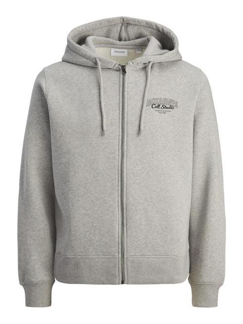 Jack & Jones JJMAKOTO Sweat Zip Hood Erkek Kapüşonlu Sweatshirt - Rahat ve Şık 
