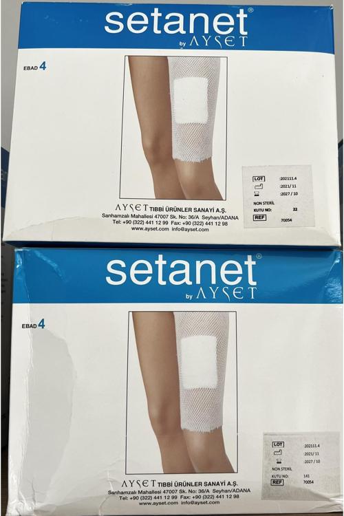 Setanet File Bandaj No:4 (Üst Baldır) 25 Metre