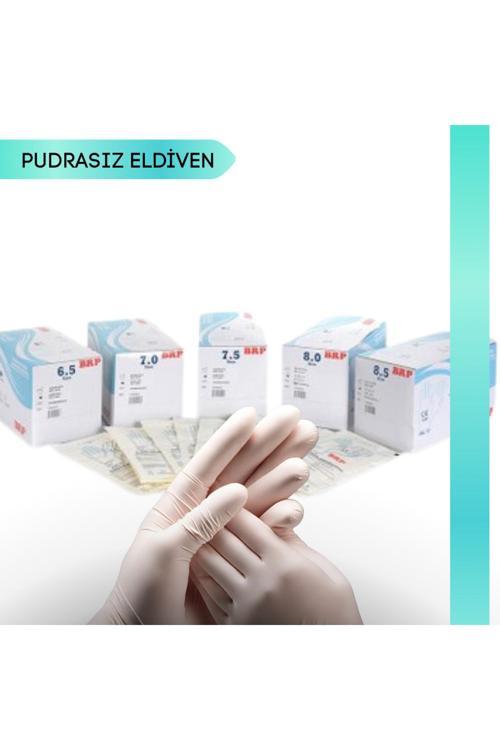 Steril Eldiven Pudrasız No:8 50 Li