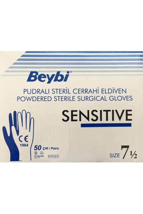 Beybi Steril Eldiven Pudralı No:7.5