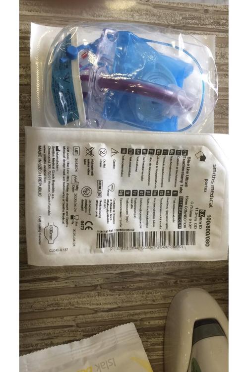 Trakeostomi Kanülü No:8