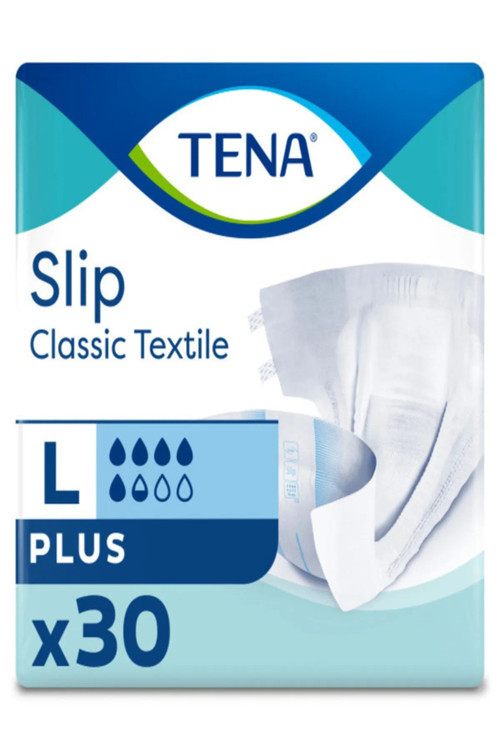 Tena Slip Classic Textile Plus Hasta Bezi Large 30