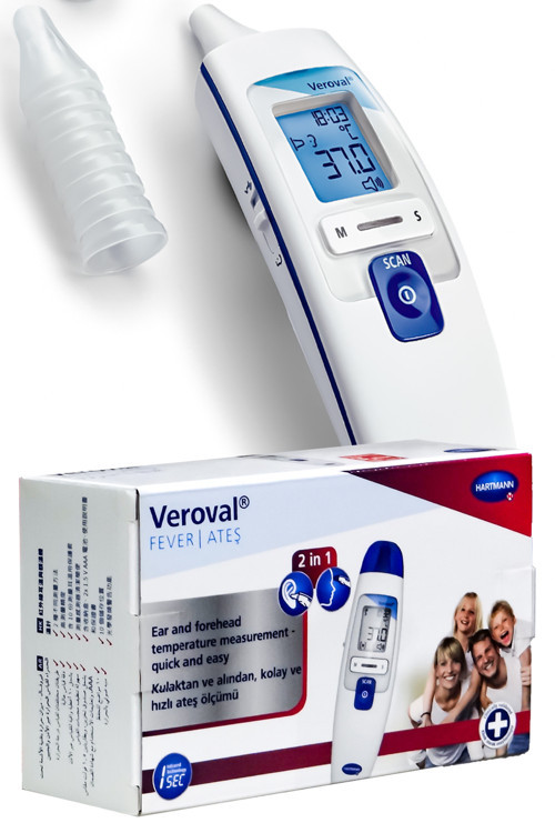 Veroval Alman Tasarım, Kulaktan Ve Alından Temassız Ateş Ölçer, Kızılötesi Ateş Ölçer