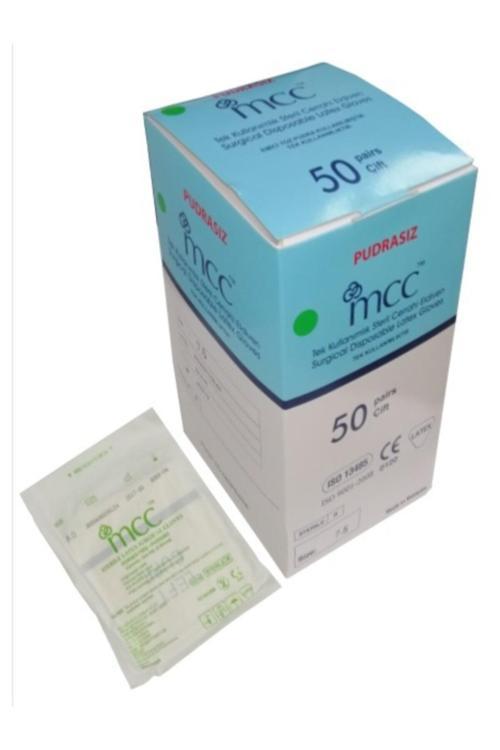 Steril Cerrahi Eldiven Pudrasız - 50 Çift