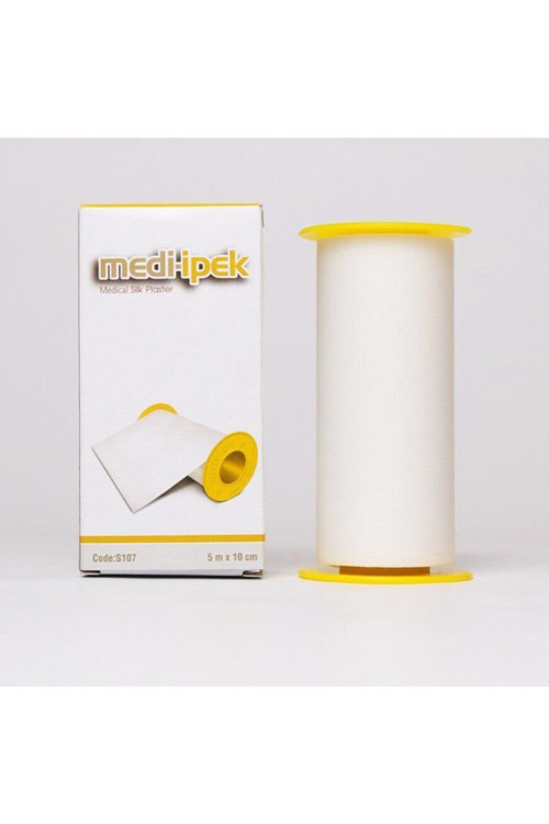 Mediipek Medi-İpek Flaster Bant Tıbbi Ipek Plaster 5M X 10Cm 10 Adet