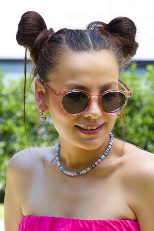 Bh 2180 Pembe Unisex Güneş Gözlüğü