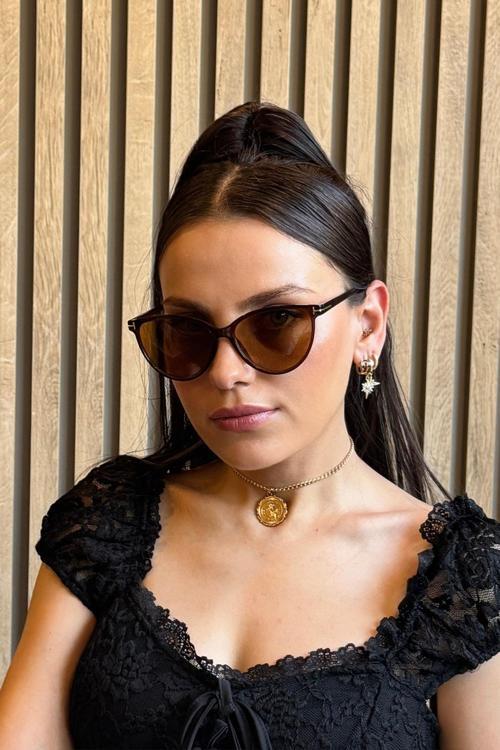 Bh Db031 Kahverengi Kadın Güneş Gözlüğü