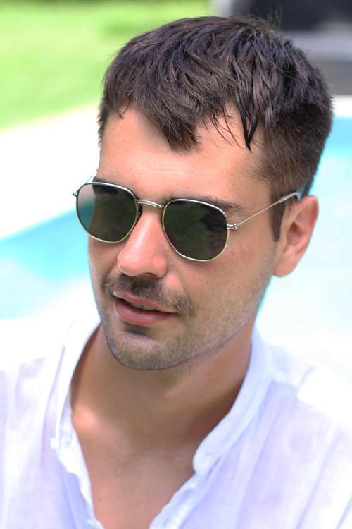 Bh 3548 Gümüş Siyah Unisex Güneş Gözlüğü