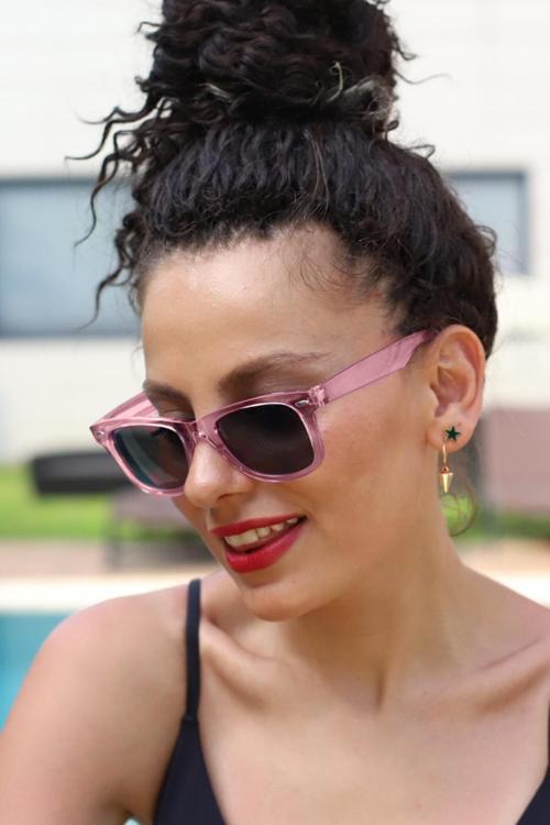 Bh 2140 Açık Pembe Unisex Güneş Gözlüğü