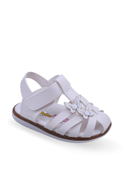 1752 Ortopedik Kız Bebek İlk Adım Sandalet