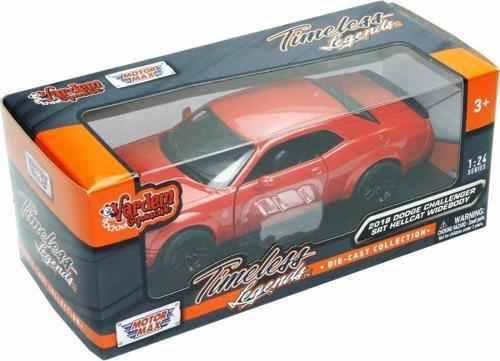 Dodge Challenger Model Araba 1:24 2018 