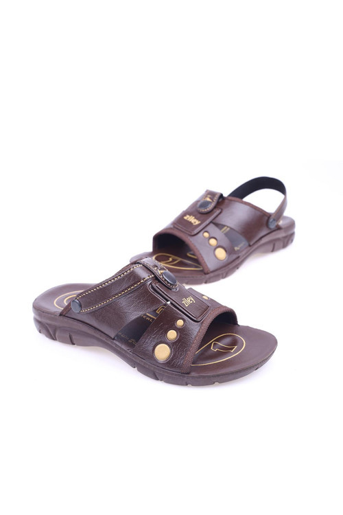00645 Dört Noktalı Erkek Çocuk Terlik & Sandalet