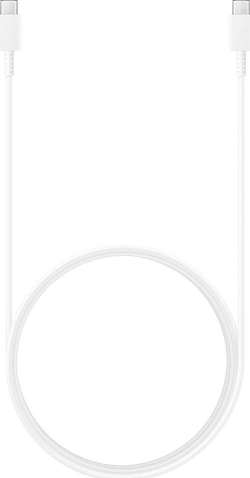 Galaxy M30S İle Uyumlu 60W Type-C To Type-C Data ve Şarj Kablo 1.8Metre Beyaz