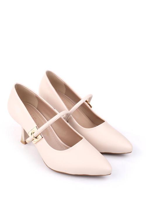 4771 Kadın 7,5 Cm Topuklu Rahat Ayakkabı