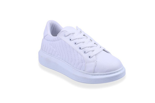 1349 Kadın Yüksek Topuk Günlük Sneaker Ayakkabı