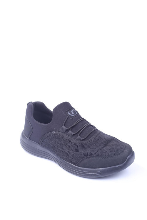 873 Kadın & Erkek Günlük Siyah Casual Spor Ayakkabı