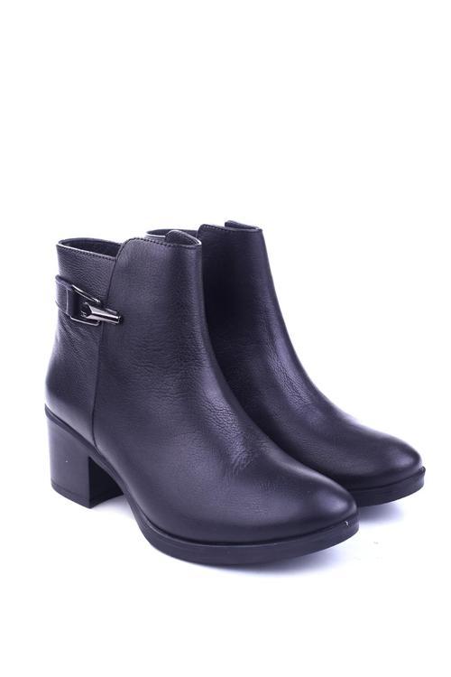 92157-1 Termo Taban 5,5 cm Topuk Hakiki Deri Günlük Kadın Bot