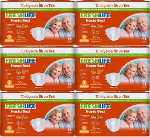 Yetişkin Hasta Bezi Bel Bantlı S - Küçük - Small 180 Adet (6PK*30)