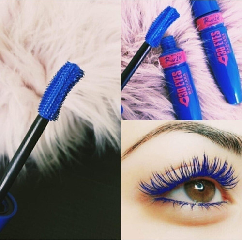 Rose Mavi Rimel Eyes 3D Blue Maskara