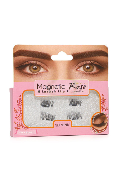 Rose Manyetik Mıknatıslı Kirpik