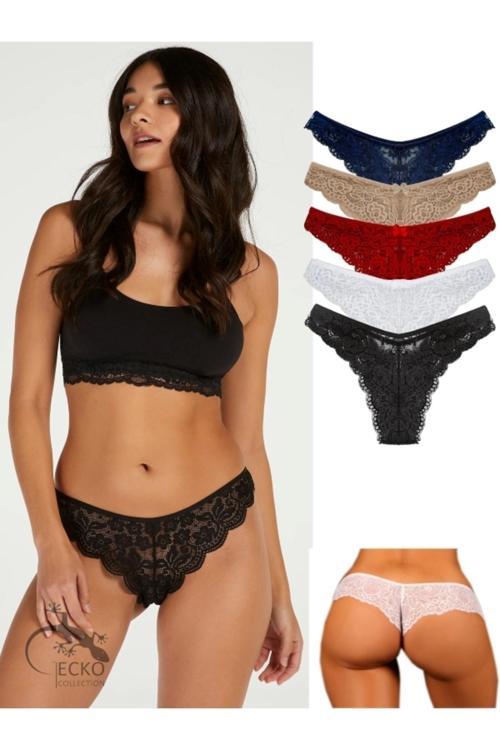 Brazilian Dantelli Kadın Külot 6'Lı